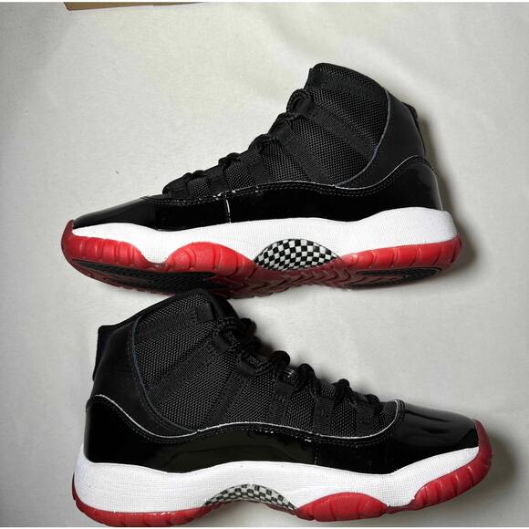 Size 6 - Nike Air Jordan 11 Retro GS Bred 2019 Men's Shoes Ships Now - Picture 3 of 10